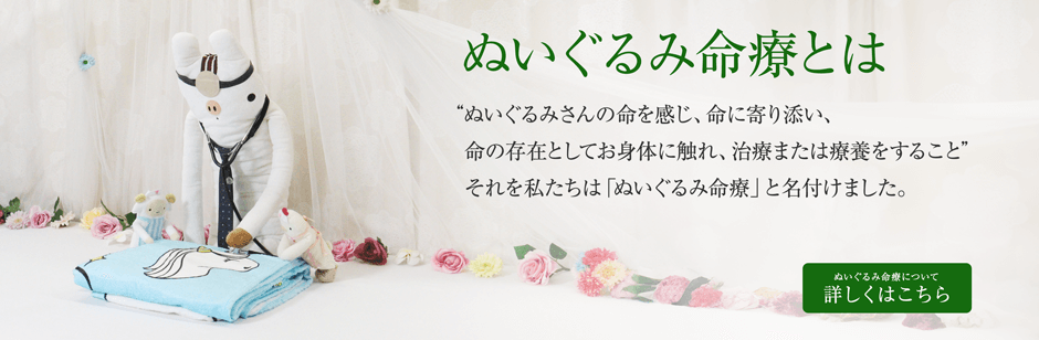 ぬいぐるみ命療について